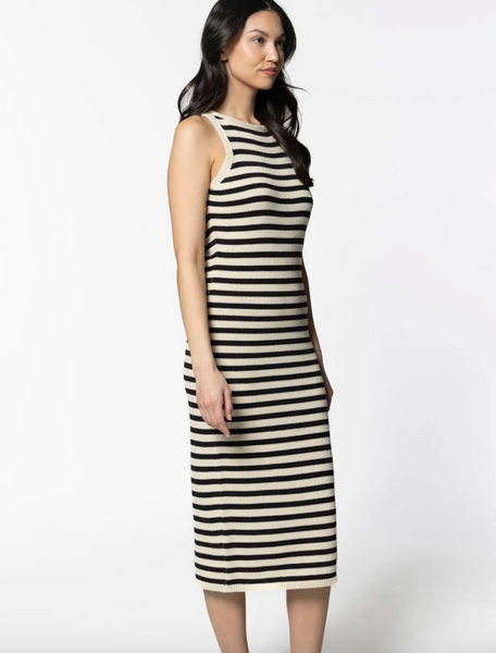 Varuna Dress -- Black/White