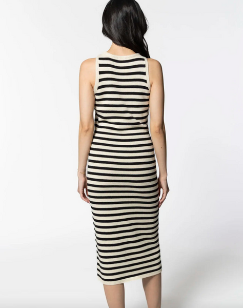 Varuna Dress -- Black/White