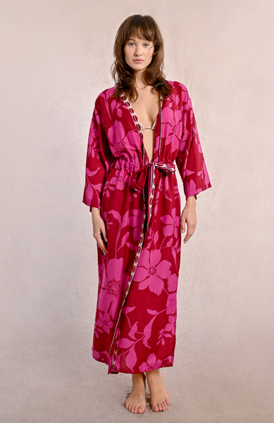Calm Kimono -- Purple