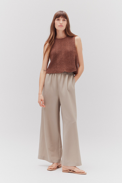 Laura Top -- Chocolate