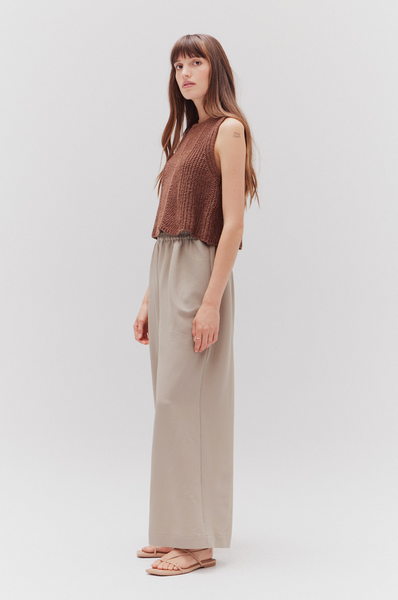Laura Top -- Chocolate
