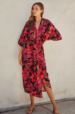 Sunset Botanic Dress