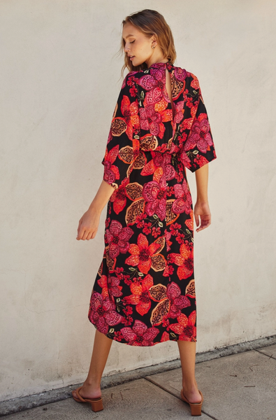 Sunset Botanic Dress