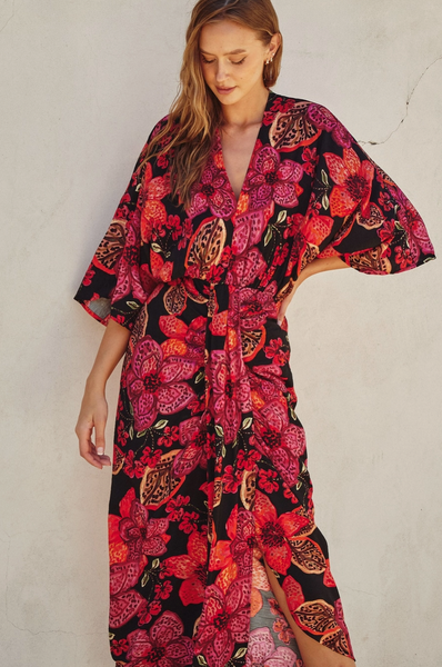 Sunset Botanic Dress