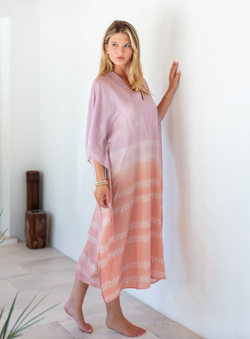 Palm Springs Kaftan -- Sunset Glow