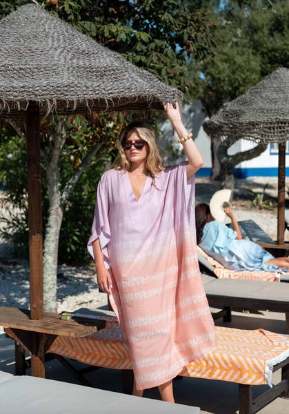 Palm Springs Kaftan -- Sunset Glow