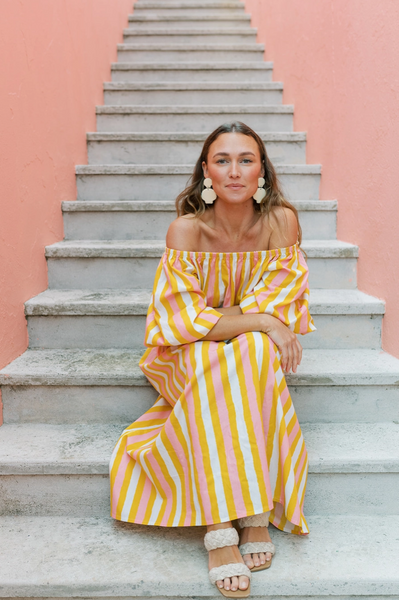 Ace Dress -- Sunkissed Stripe