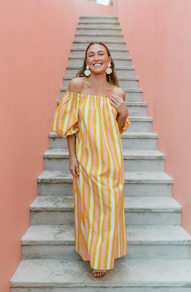 Ace Dress -- Sunkissed Stripe