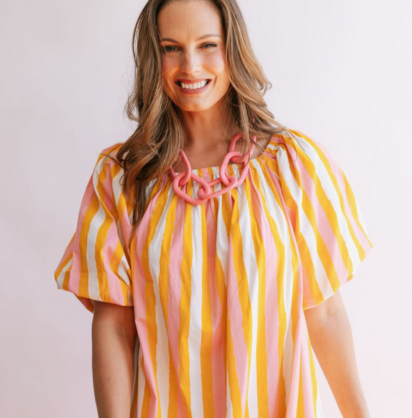 Ace Dress -- Sunkissed Stripe