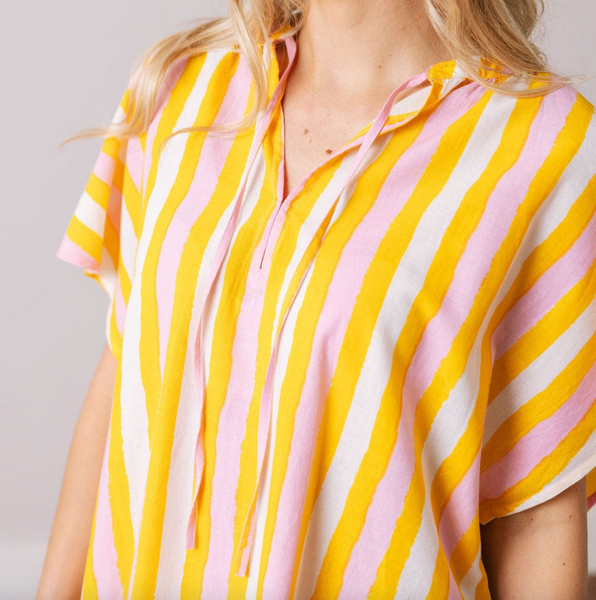 Cove Dress -- Sunkissed Stripe