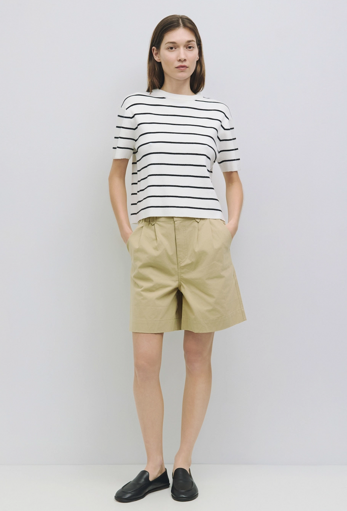 Sade Top -- White Black