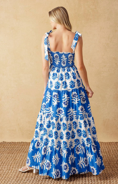 Alaina Dress -- Blue