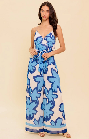 Patricia Jumpsuit -- Blue