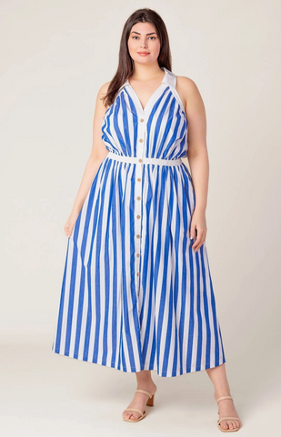 Dana Dress -- Blue