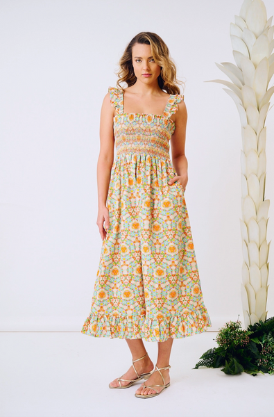 Palmer Dress -- Toucan