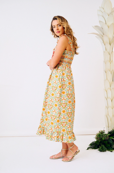 Palmer Dress -- Toucan