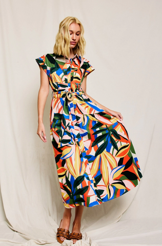 Tropical Macaw Dress