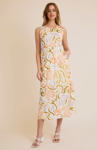 Naples Dress -- Cream