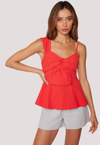 Regal Rose Top -- Red