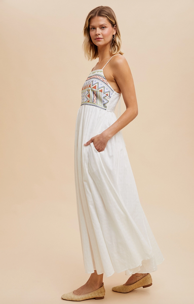Everywhere Dress -- Off White