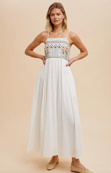 Everywhere Dress -- Off White