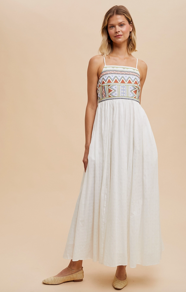 Everywhere Dress -- Off White