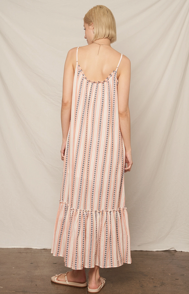 Visionary Dress -- White Peach