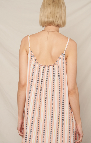 Visionary Dress -- White Peach