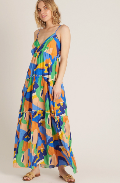 Eunice Dress -- Blue