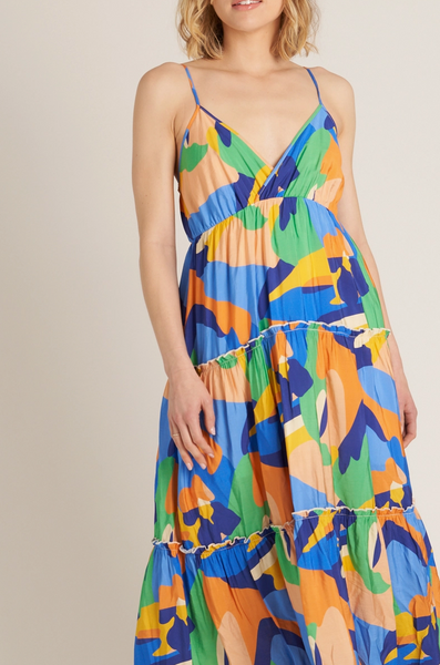 Eunice Dress -- Blue