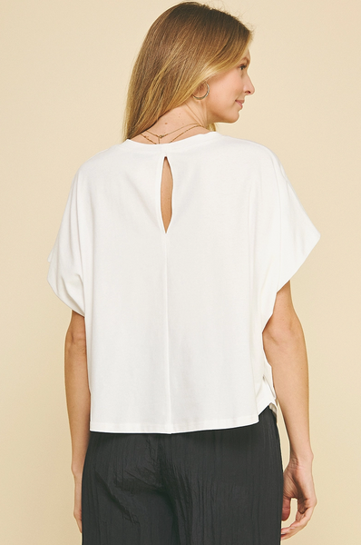Patty Top -- Off White