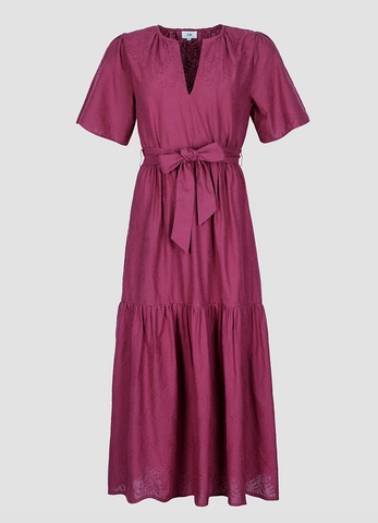 Rita Dress -- Cherry
