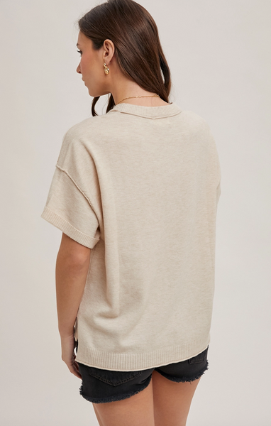 Sawyer Top -- Oatmeal