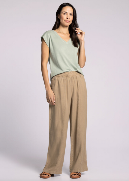Romy Tee -- Aqua Grey