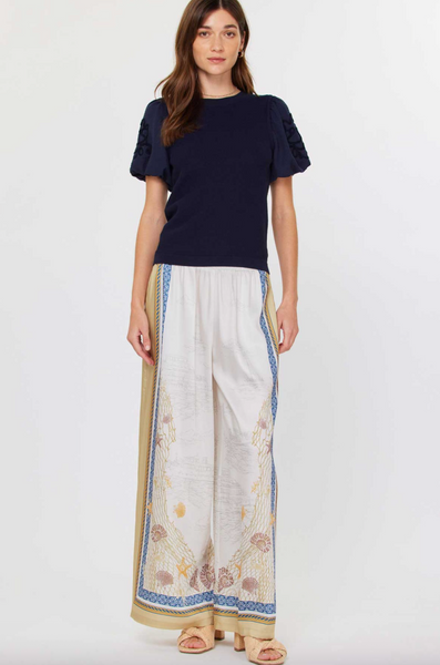 Julia Top -- Navy