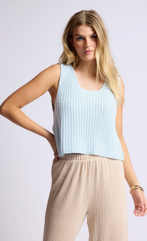Sundays Tank -- Light Blue