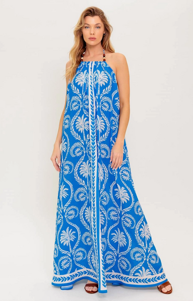 Mary Dress -- Blue