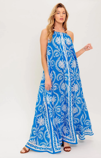 Mary Dress -- Blue