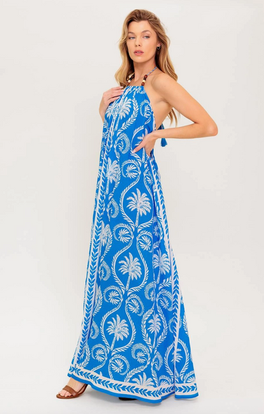 Mary Dress -- Blue