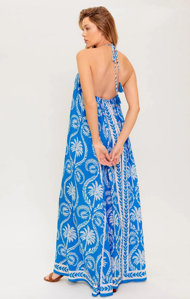 Mary Dress -- Blue