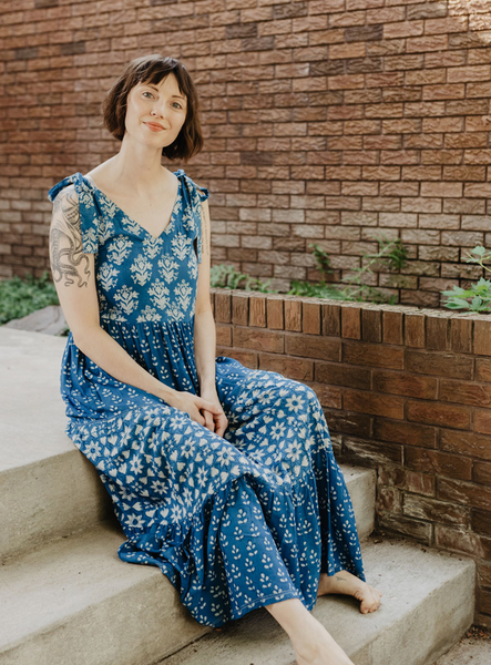 Lorelei Dress -- Indigo