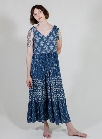 Lorelei Dress -- Indigo
