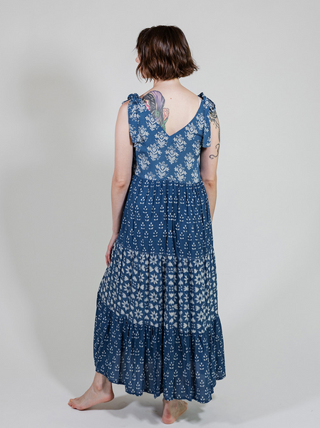 Lorelei Dress -- Indigo