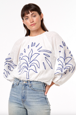 Ginnie Top -- White