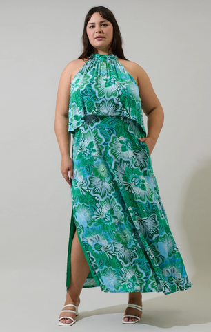 Tanti Dress -- Green