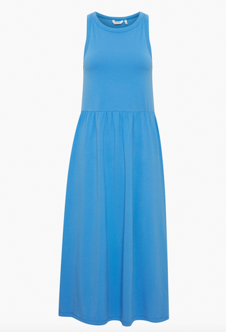 Deena Dress -- Blue