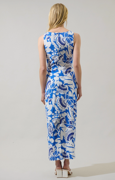 Nathalie Dress -- Blue