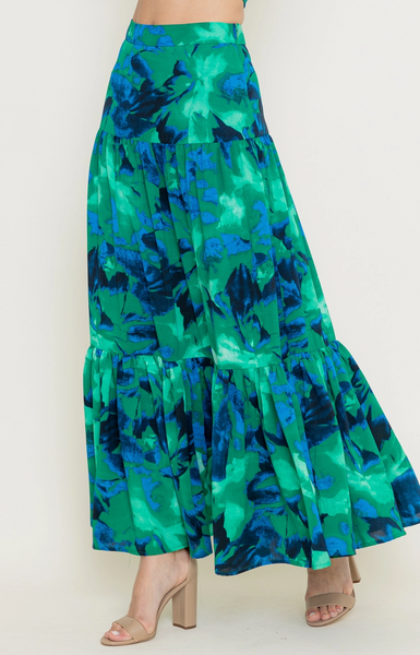 Resort Skirt -- Emerald