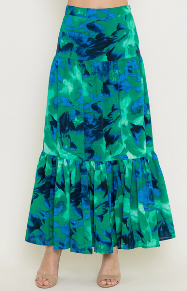 Resort Skirt -- Emerald