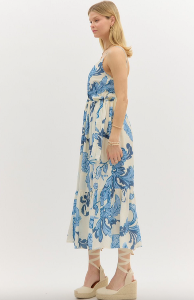 Erin Dress -- Blue